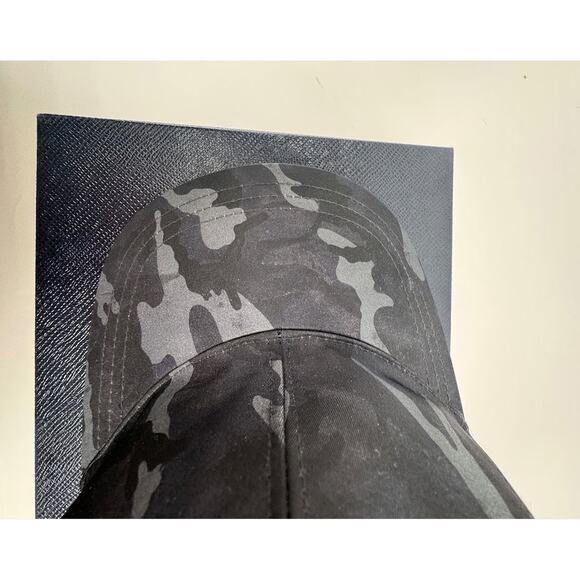 Unisex Prada Tessuto Camouflage Adjustable Baseball Cap With Box Size M - Picture 10 of 15